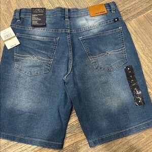 NWT Lucky Brand Classic Straight Leg 8” Shorts Bluster 14